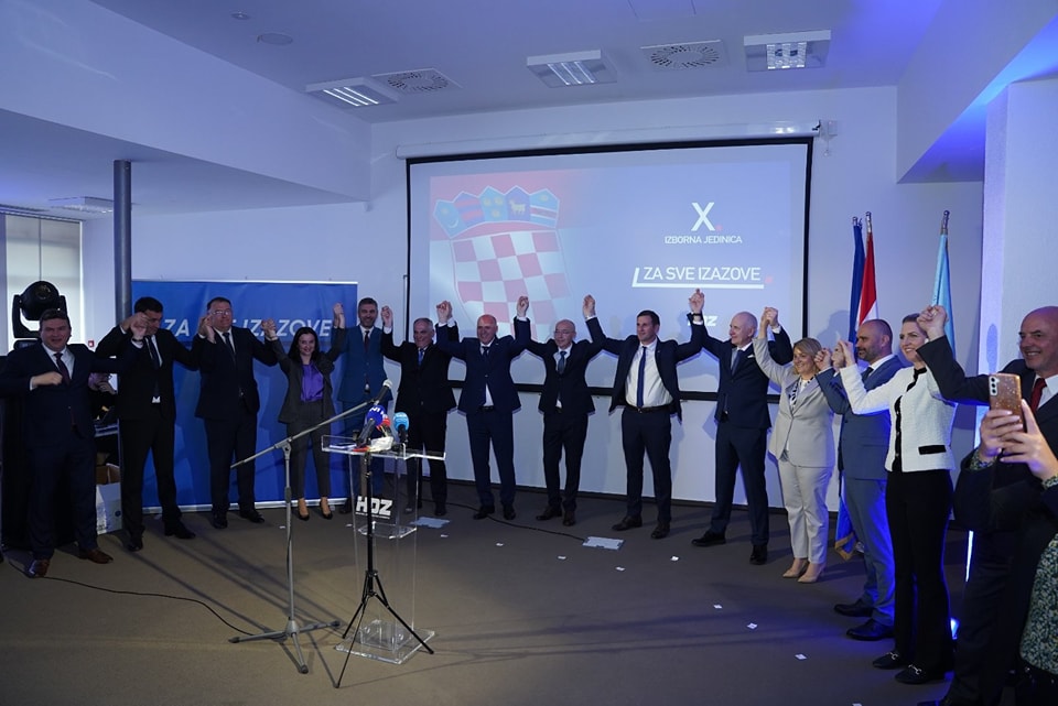 Predstavljena lista za X. izbornu jedinicu, nositelj Branko Bačić